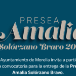 Semmujeris invita a reconocer a quienes hacen historia, con Presea ‘Amalia Solórzano Bravo’